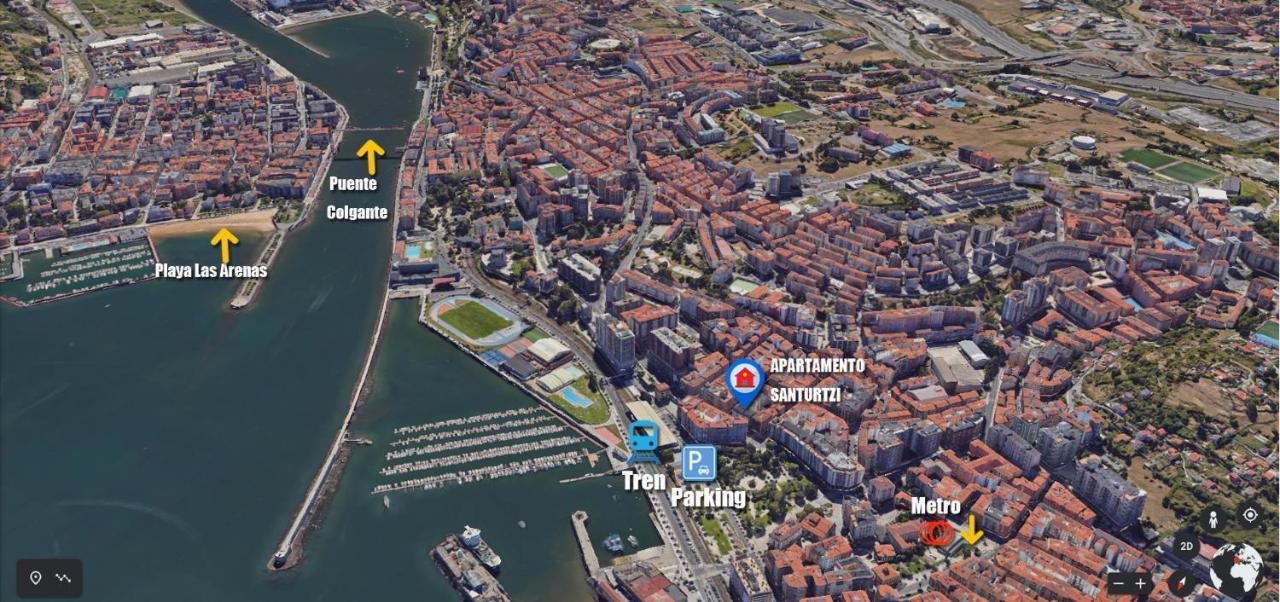 Exclusivo "Gran Bilbao" Suite Deluxe Parking Opcional Santurtzi Exterior foto
